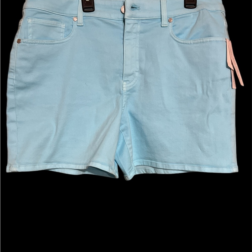 Talbots Blue Jean Shorts High-Waisted Denim